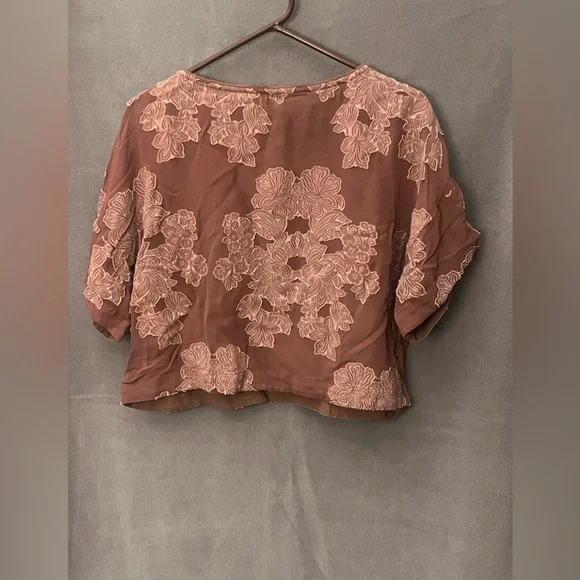 Wilfred Mauve Floral Blouse - Picture 3 of 5